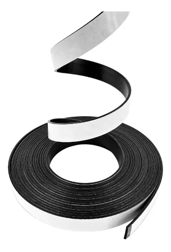 [FLEX TIRA] TIRA DE IMAN FLEXIBLE EN ROLLO 13 MM X 30 MTS CAL. 60