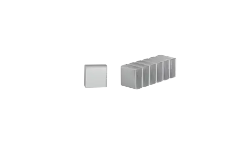 [N35 - 10X10X5MM] N35 - 10X10X5 MM - 2400 GAUSS
